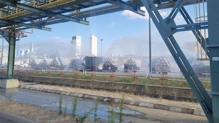 Wasserstoff leuna unfall 26. August 2024 trailer verpuffung