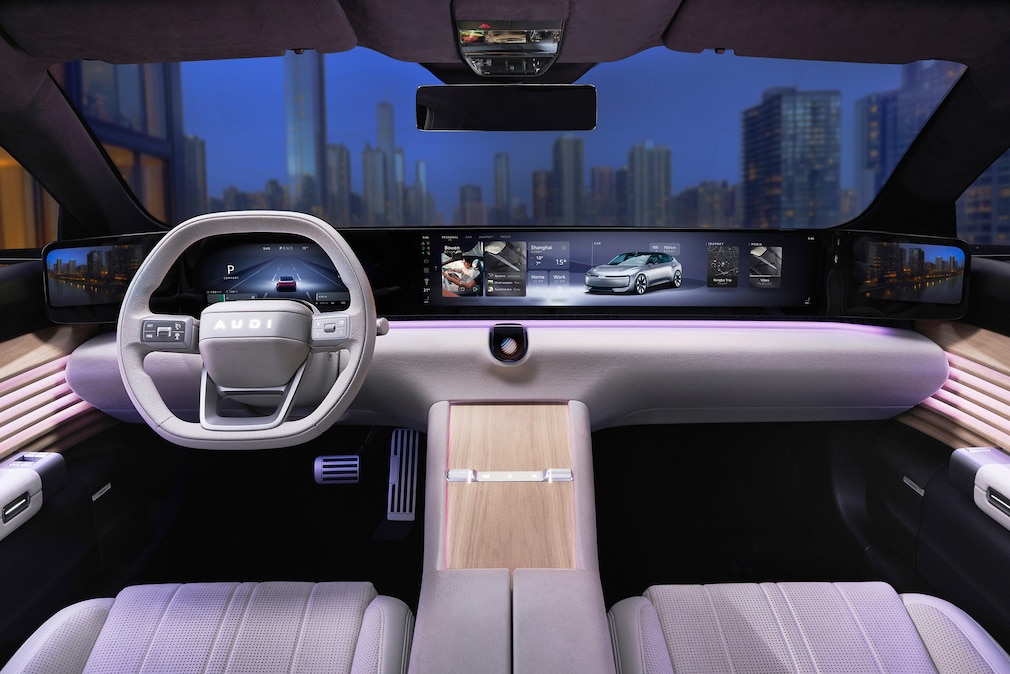 AUDI E concept Innenraum