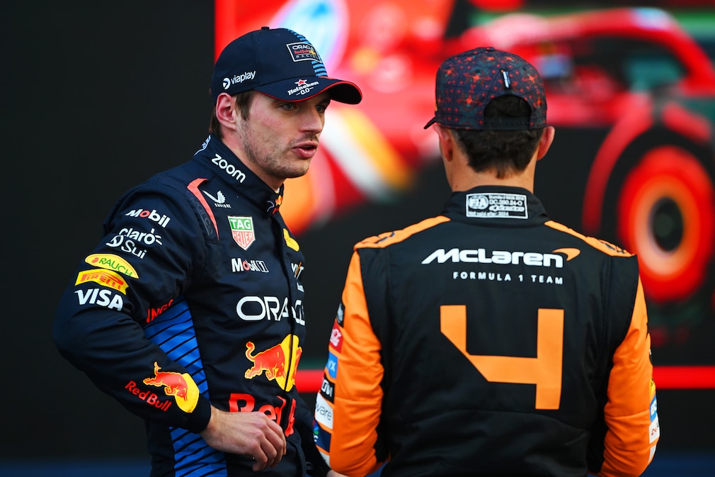Verstappen und Norris
