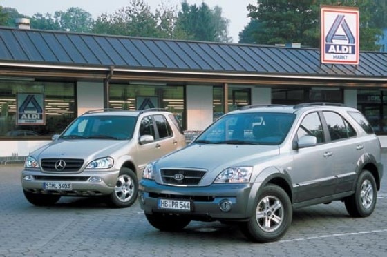 Kia Sorento 2.5 CRDi gegen Mercedes ML 270 CDI