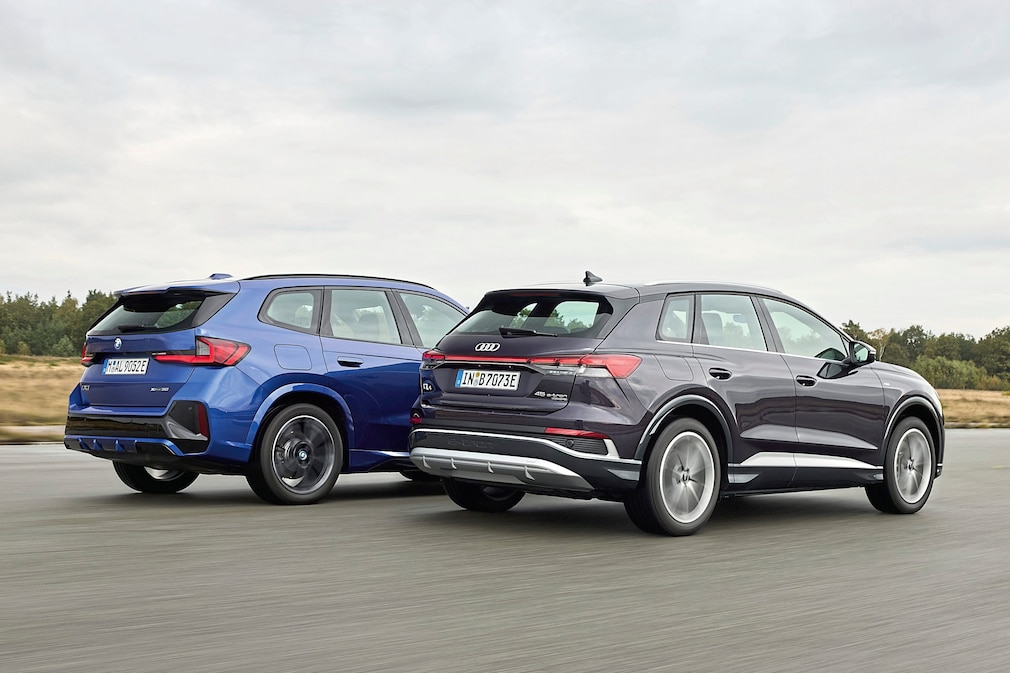 Audi Q4 e-tron 45 quattro BMW iX1 xDrive30