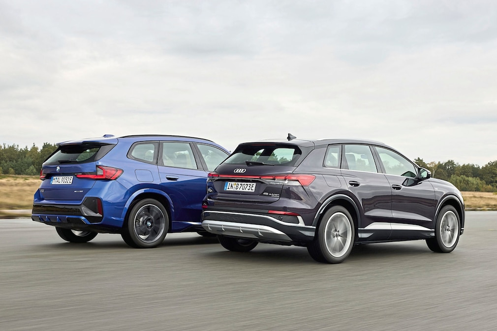 Audi Q4 e-tron 45 quattro BMW iX1 xDrive30