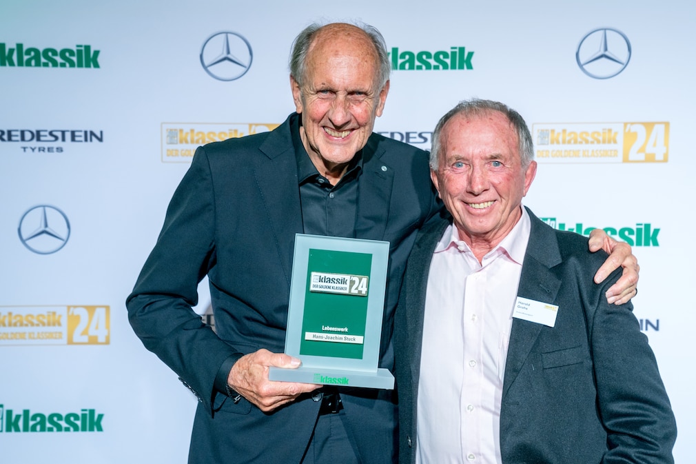 Goldener Klassiker für Hans-Joachim Stuck