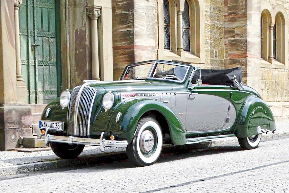Restaurierung des Jahres: Opel Admiral Hebmüller Cabrio
