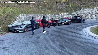 Supersportwagen-Crash: Dieser Unfall geht in die Millionen