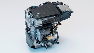 Hightech-Verbrennungsmotor für den CLA