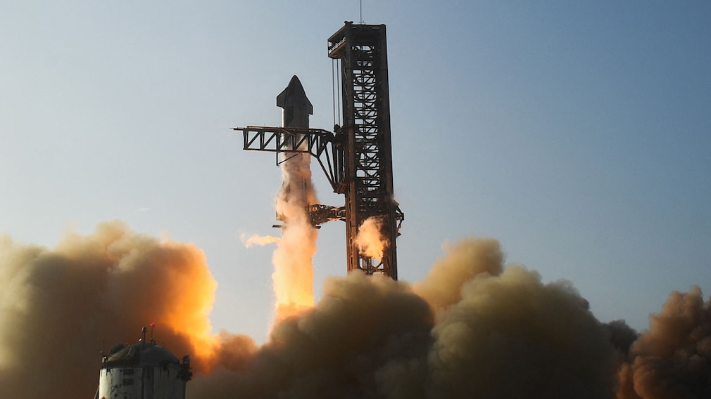 Mars-Rakete Starship von Elon Musk