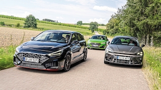 Cupra Leon VZ  Ford Focus ST   Hyundai i30 N