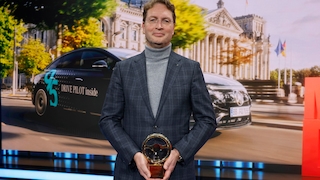 Ola Källenius beim Goldenen Lenkrad
