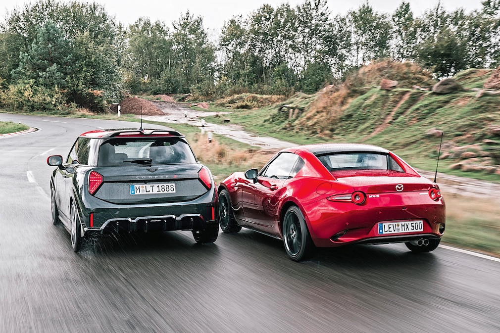 Mazda MX-5 RF Skyactiv-G 184 Mini Cooper S