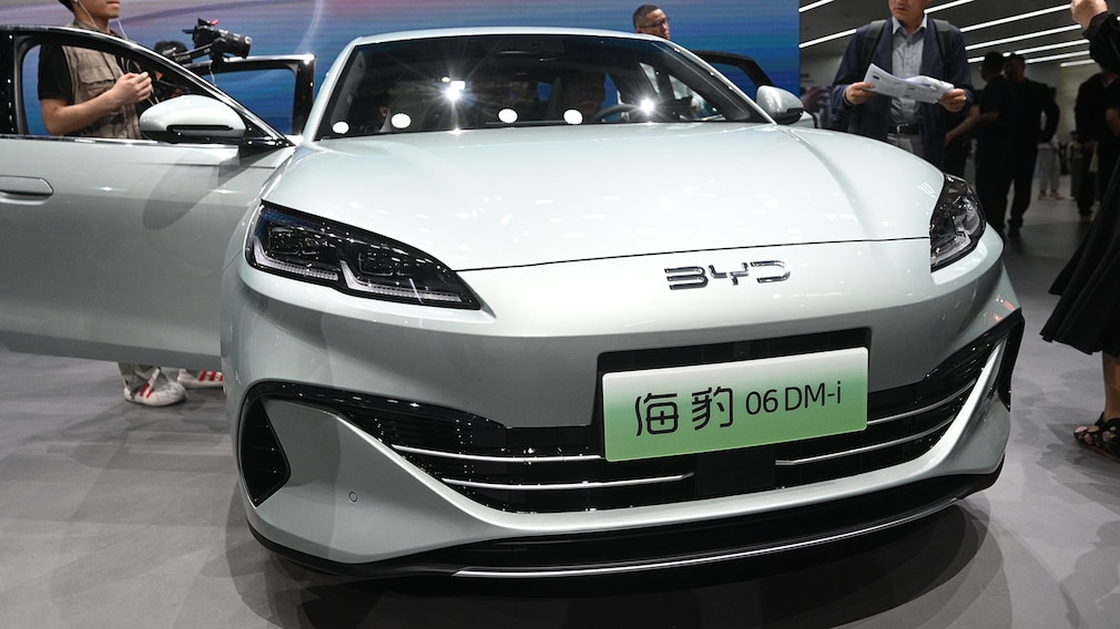 BYD führt E-Autos mit extremer Schnellladefunktion ein