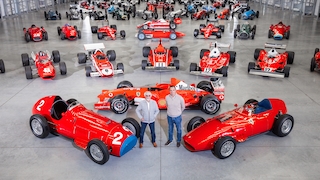 Formel-1-Autos im Wert von hunderten Millionen Euro