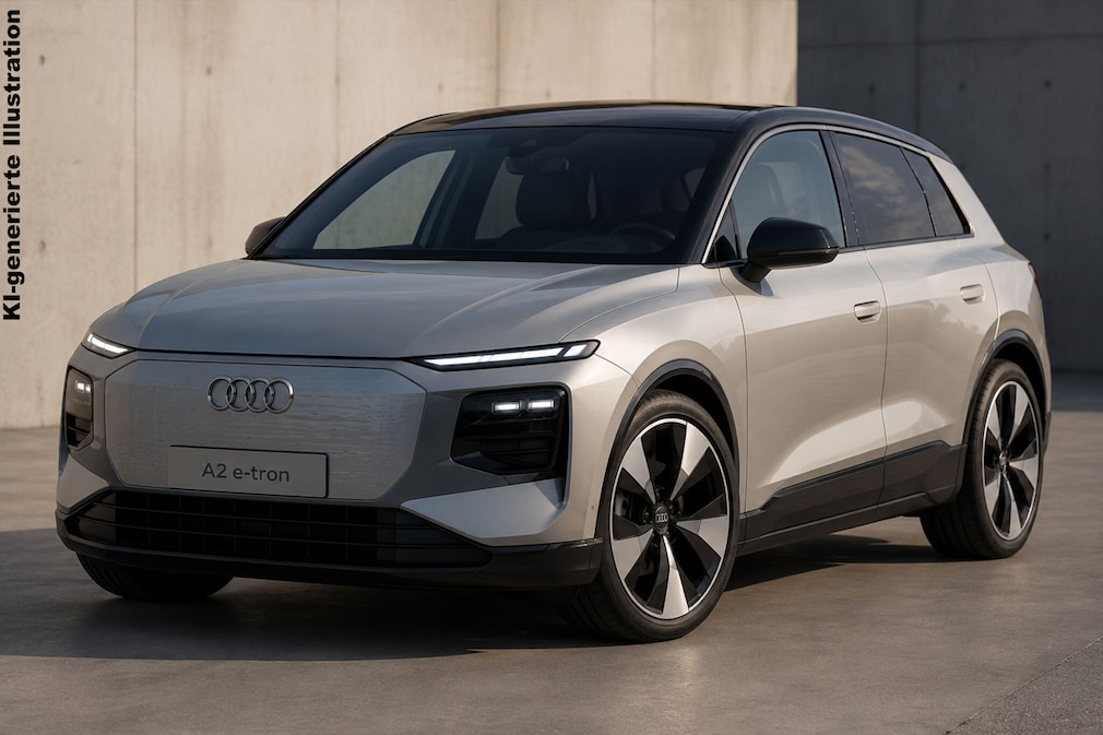 Audi A2 e-tron Illustration