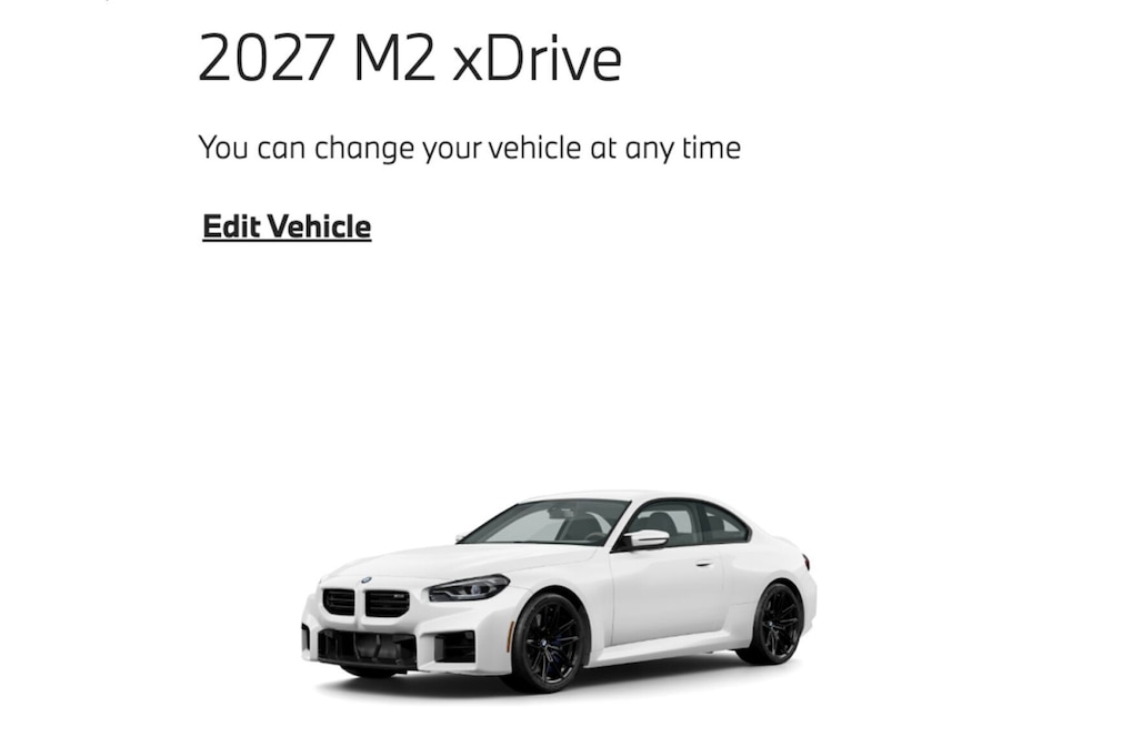 BMW M2 xDrive Leak