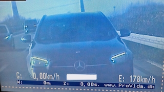 Raser auf der A20