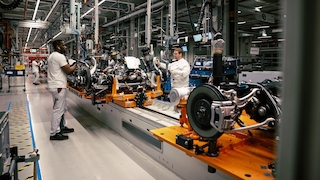 Audi Werk in Brüssel