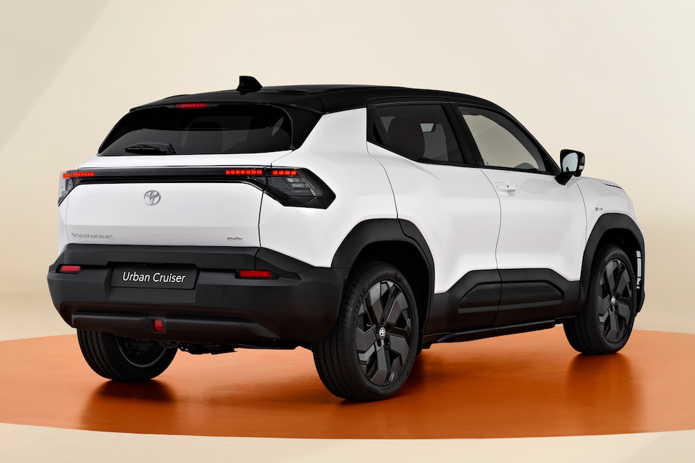 Das Heck des Toyota Urban Cruiser