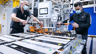 Mercedes-Benz etabliert nachhaltiges Batterierecycling