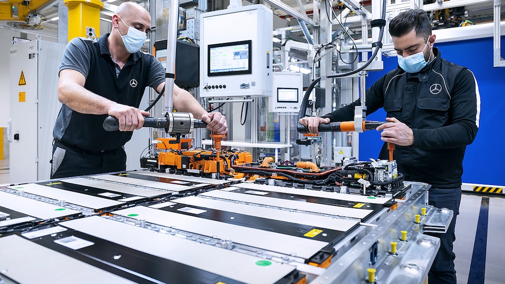 Mercedes-Benz etabliert nachhaltiges Batterierecycling