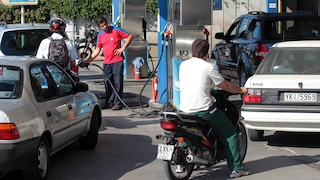 Griechenland Tankstelle