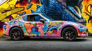 Mazda MX-5 Art Car "Kabuki Town"