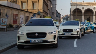 Jaguar I-Pace als Taxi
