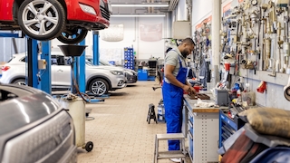 Werkstatt Reparatur Mechaniker