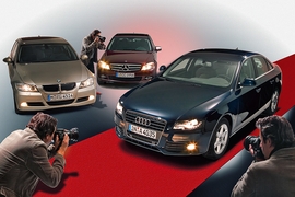 Audi A4 2.0 TDI BMW 318d Mercedes-Benz C 200 CDI