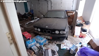 BMW M5 E34 jahrelang in Garage vergessen