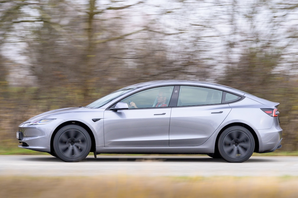 Tesla Model 3 Maximale Reichweite RWD