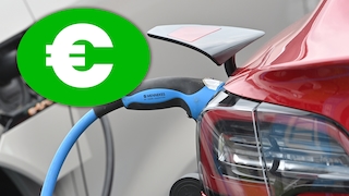 Umweltbonus Umweltprämie Kaufprämie E-Auto Förderung - Montage grün