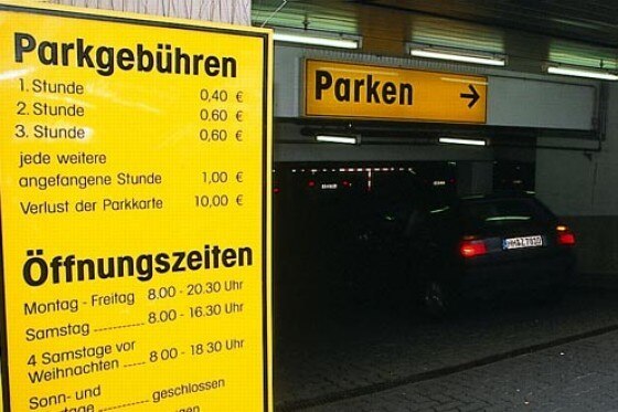 Parken am Flughafen
