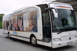 Wahlkampf-Trucks