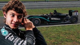 Reporter fährt gegen neuen Mercedes-Star