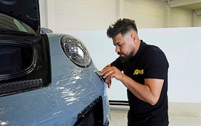 Steinschlagschutzfolie