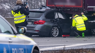 Unfall bei Blitzeis