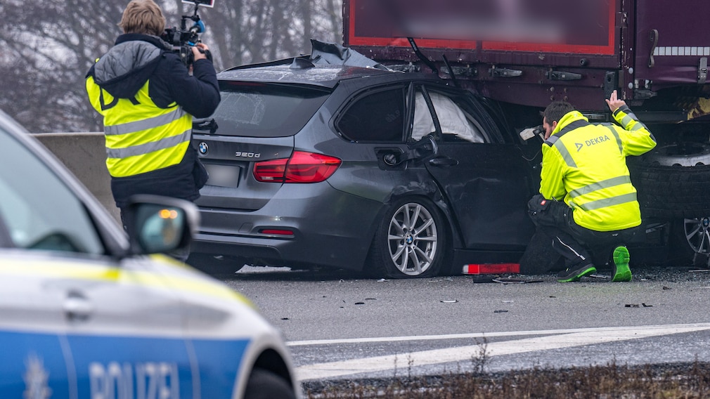 Unfall bei Blitzeis
