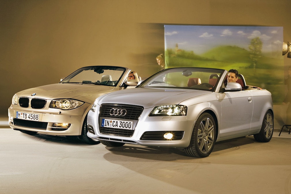 1er BMW Cabrio Audi A3 Cabrio