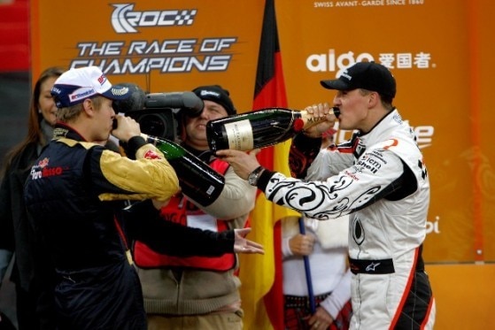 Michael Schumacher, Mattias Ekström