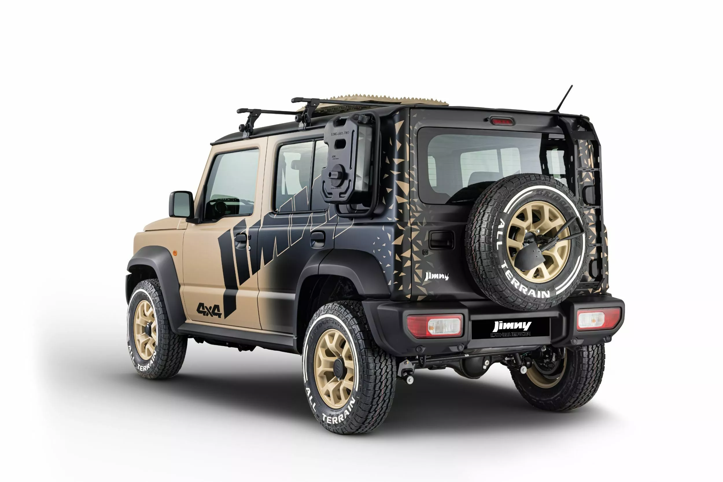 Das Heck des Suzuki Jimny Conqueror Concept