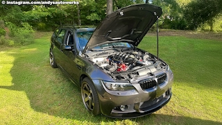 BMW "M3" Touring Eigenbau mit Maserati-V8