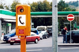 Notrufsäulen