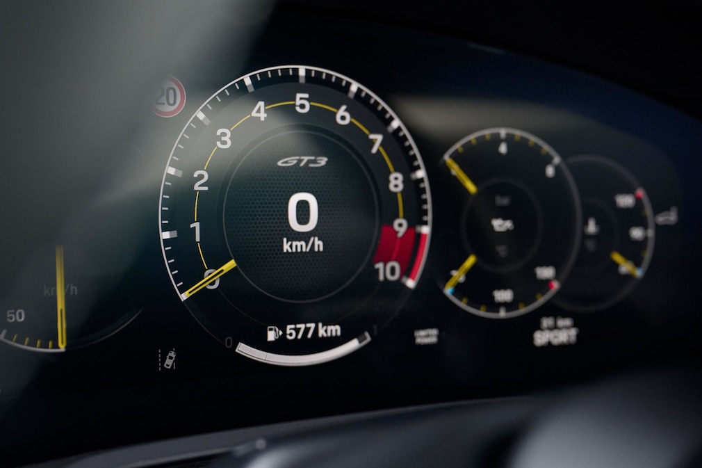 Instrumente Porsche 911 GT3 (992.2)