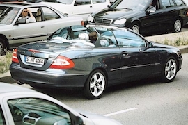 Weltpremiere Mercedes CLK auf dem Genfer Salon