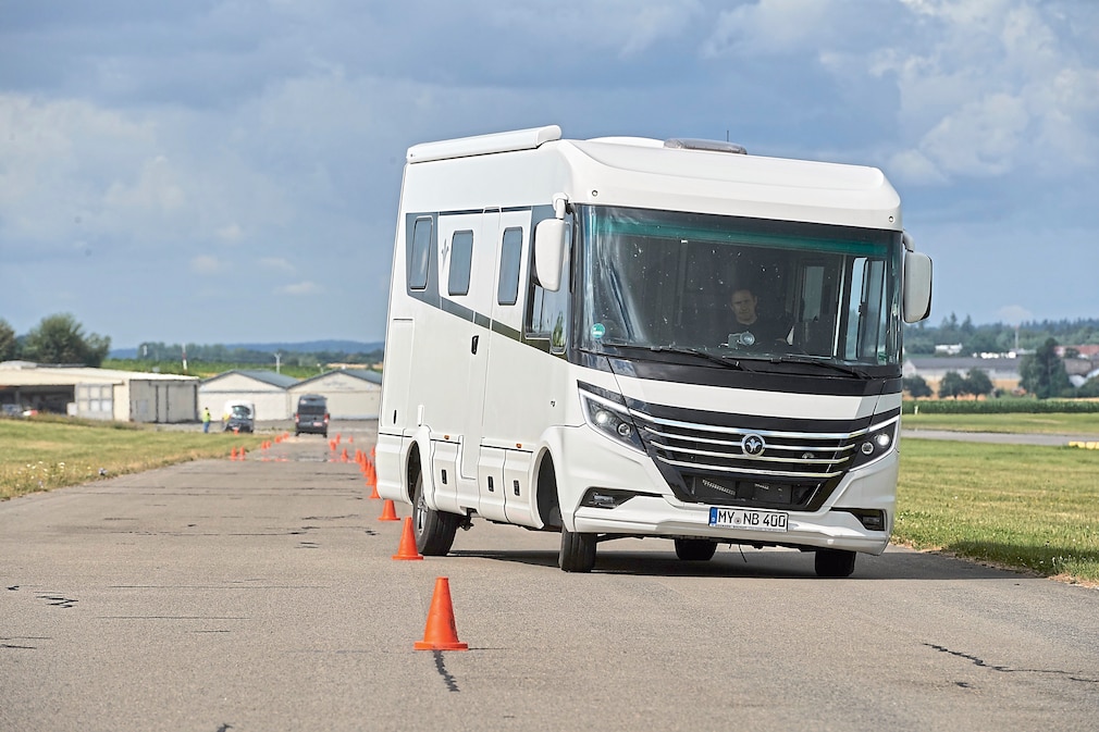 Wohnmobil Fahrdynamik im Test
