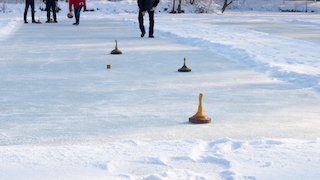 Eisstockschießen