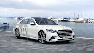 Mercedes S-Klasse W223 Facelift: Illustration