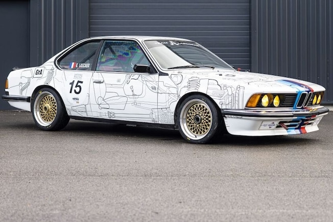 BMW 635 CSi Gruppe-A-Rennwagen.