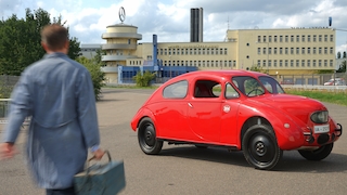 Prototyp Leichtbau Maier, ca. 1935, in Berlin an der Avus.
