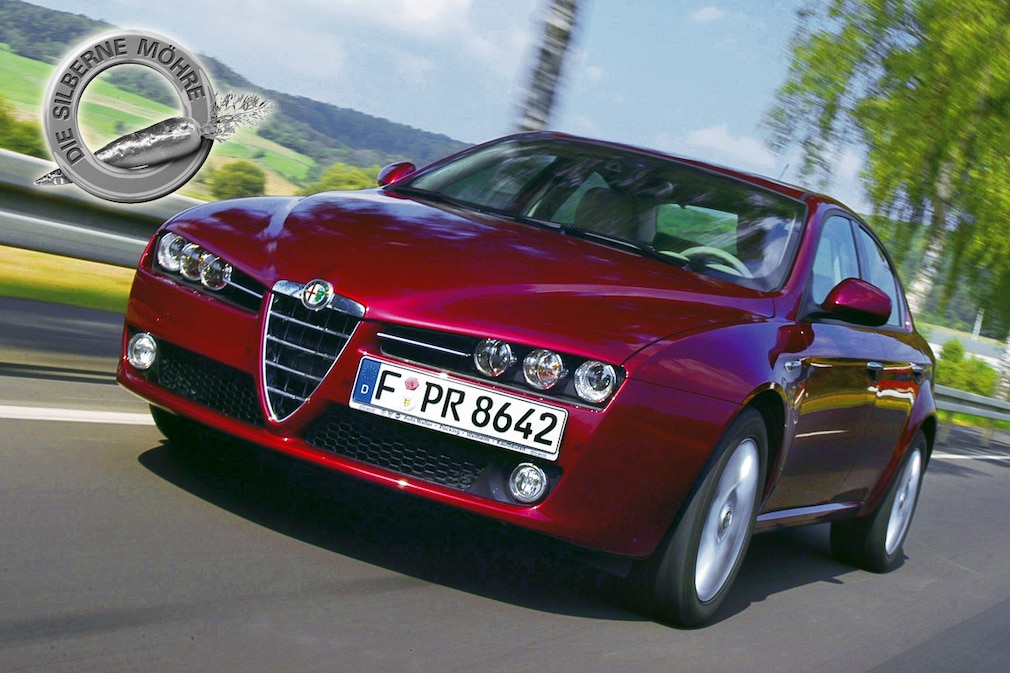 Silberne Möhre Alfa 159